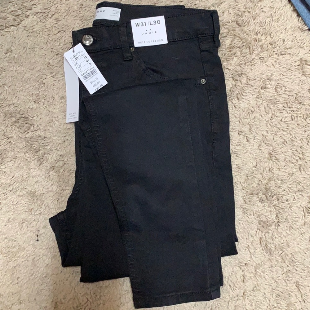 Topshop Jamie skinny jeans.